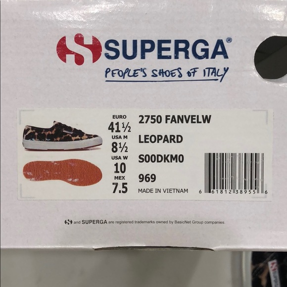 Superga Leopard Sneakers BNIB - Picture 3 of 8